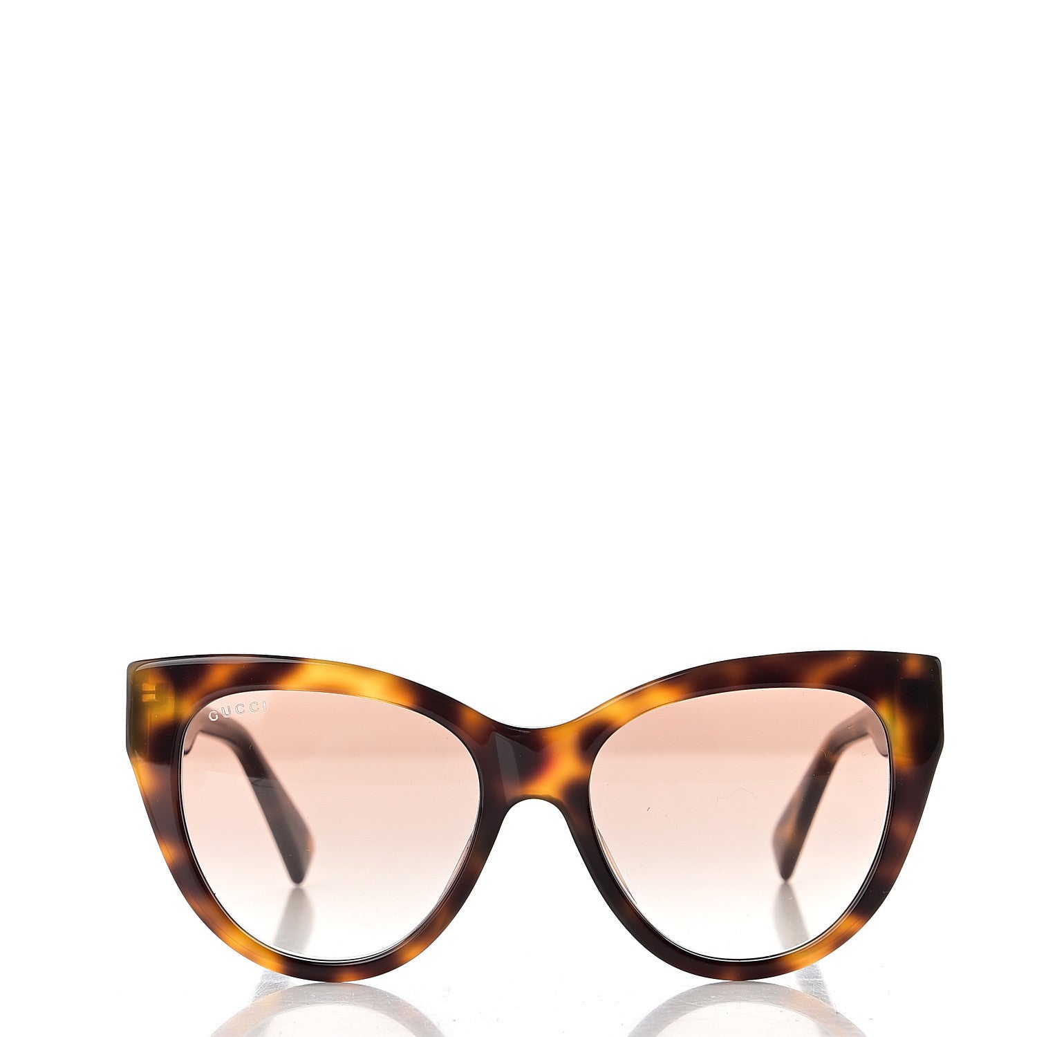 Gucci Acetate Cat Eye Sunglasses GG0460S Havana 2 of 10