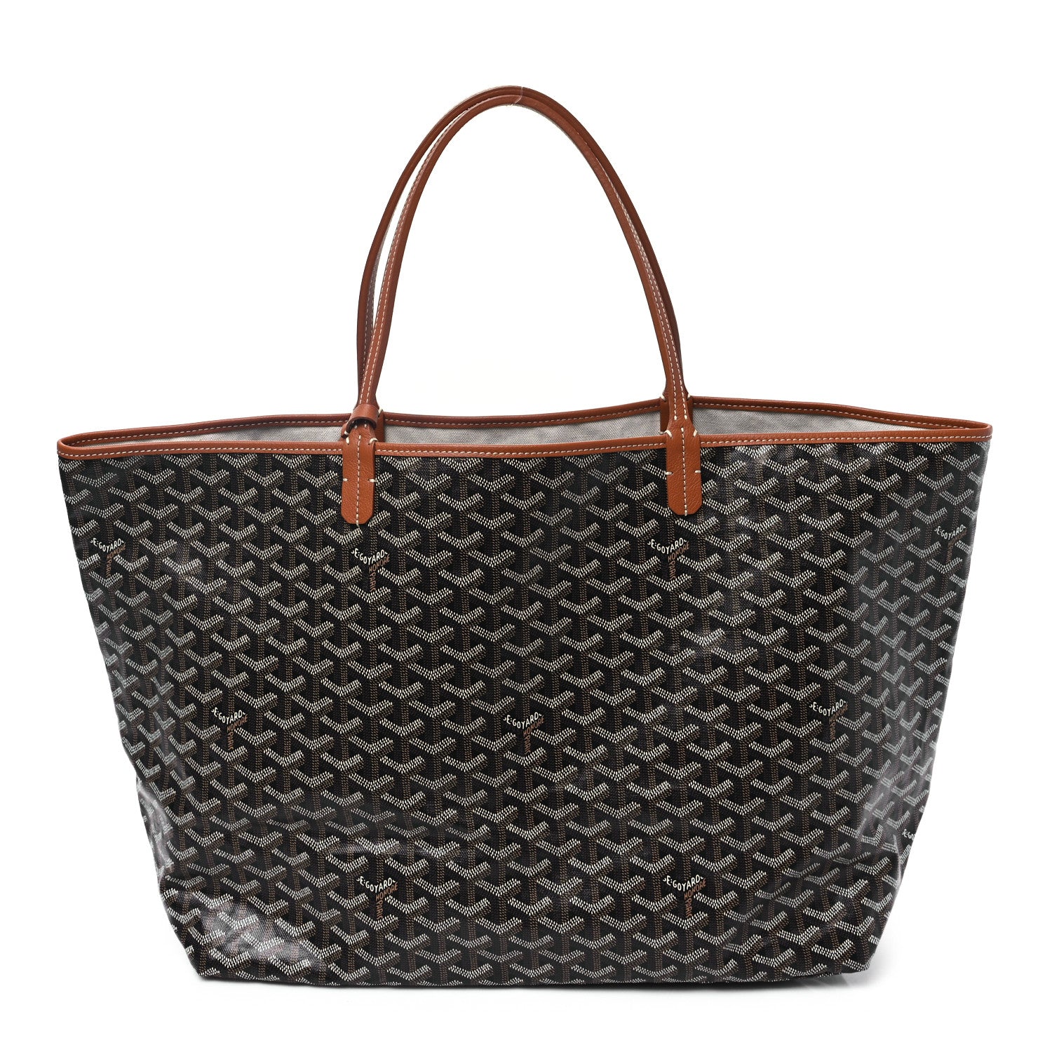 Goyard Goyardine Saint Louis GM Black Gold 1 of 10