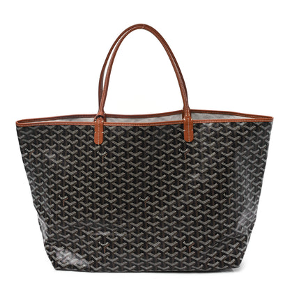 Goyard Goyardine Saint Louis GM Black Gold 1 of 10