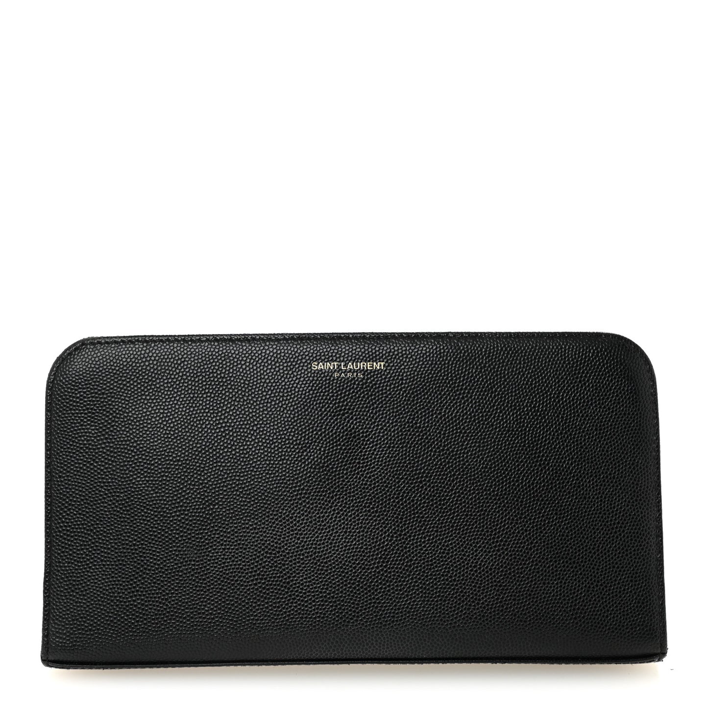 Grain De Poudre Zip Around Travel Wallet Black