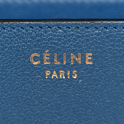 Celine Goatskin Medium Classic Box Flap Bag Deepsea 6 of 11
