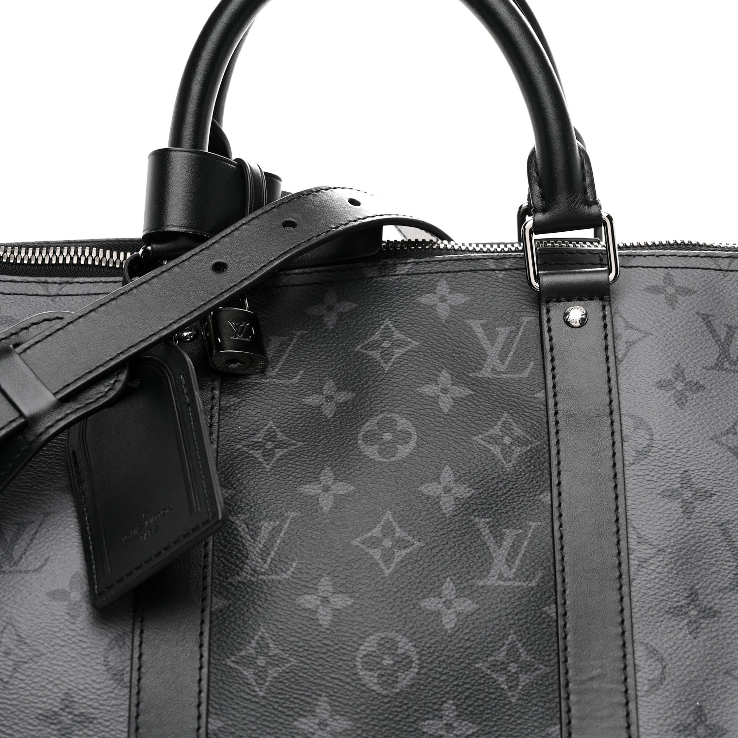 Louis Vuitton Reverse Monogram Eclipse Keepall Bandouliere 50 7 of 9