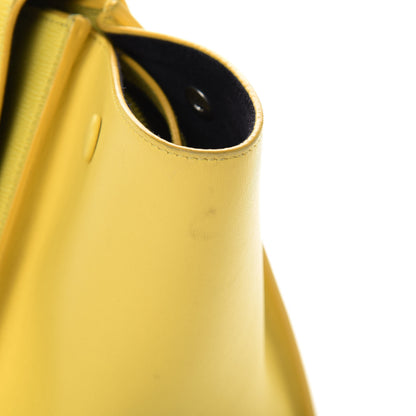 Celine Liege Calfskin Small Trapeze Fluo Yellow 13 of 16