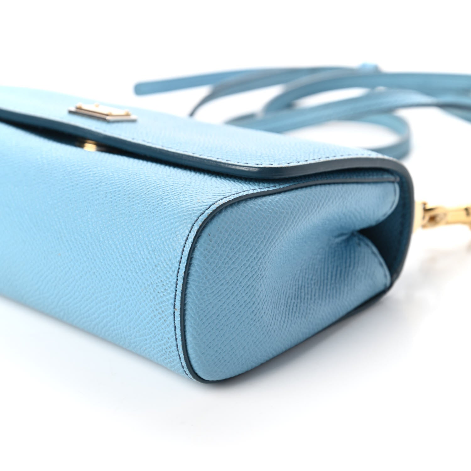 Dolce & Gabbana Dauphine Mini Miss Sicily Satchel Blue 7 of 12