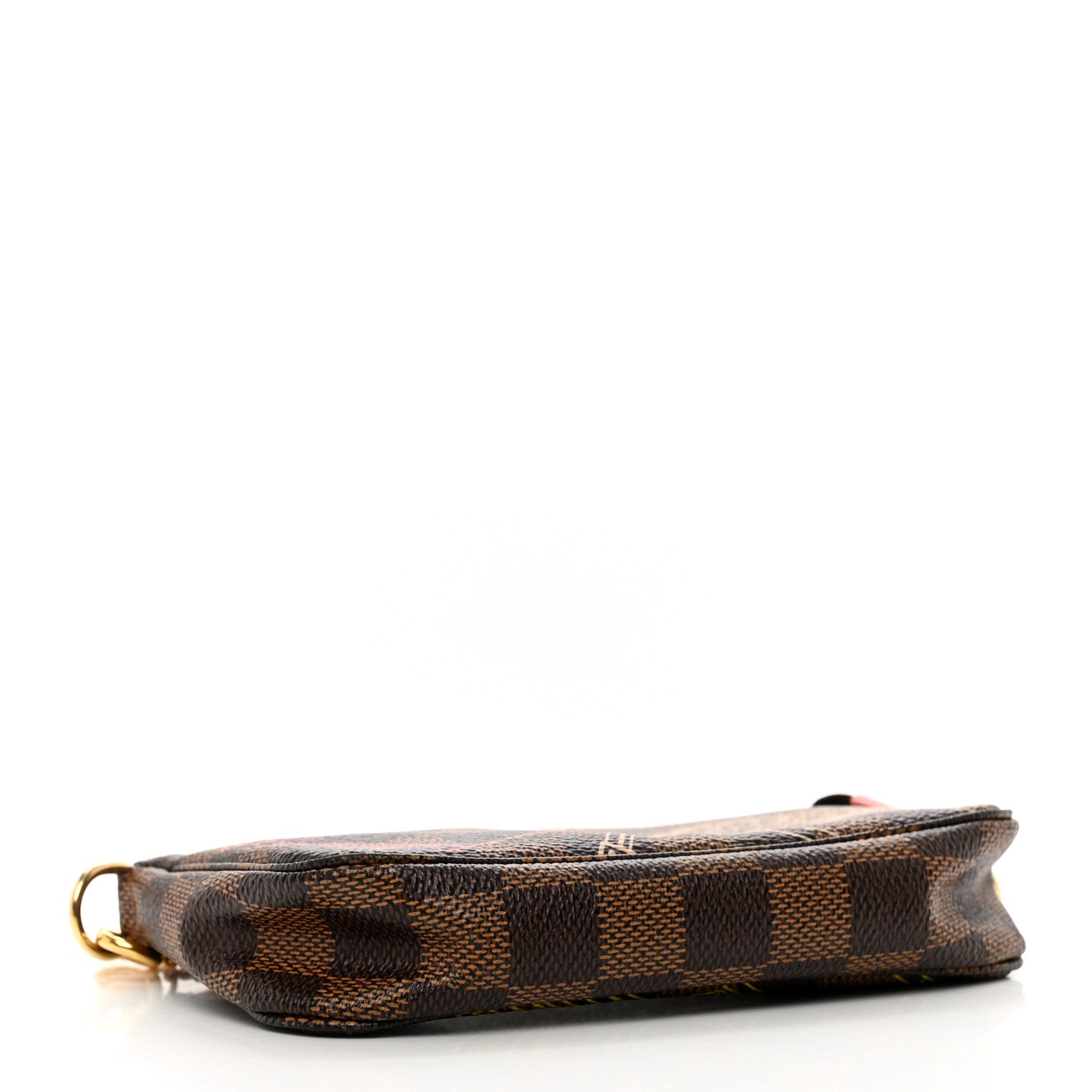 Louis Vuitton Damier Ebene 2014 Christmas Animation Mini Pochette Accessories 4 of 8