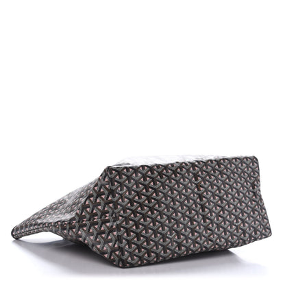 Goyard Goyardine Saint Louis Claire Voie GM Black Pink 5 of 14