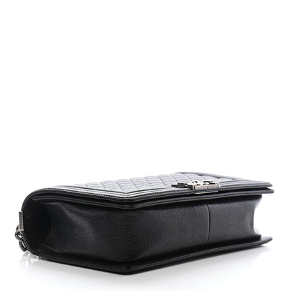 Chanel Caviar Quilted New Medium Boy Flap Black 4 of 9