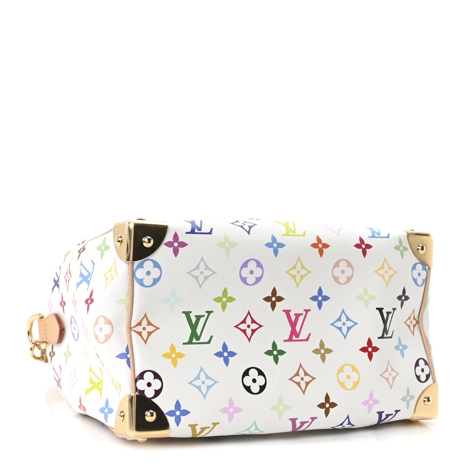 Louis Vuitton LV X TM Monogram Multicolor Speedy Bandouliere 25 White 4 of 10