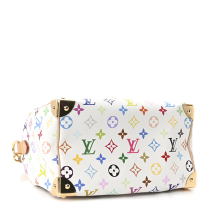 Louis Vuitton LV X TM Monogram Multicolor Speedy Bandouliere 25 White 4 of 10