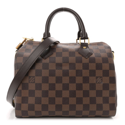 Louis Vuitton Damier Ebene Speedy Bandouliere 25 1 of 11