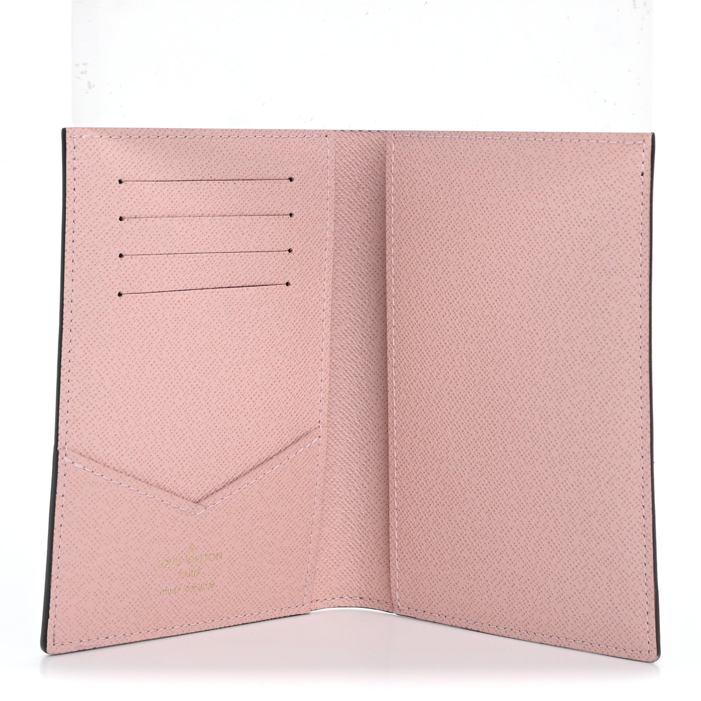 Monogram 2020 Christmas Animation Big Wheel Passport Cover Rose Ballerine