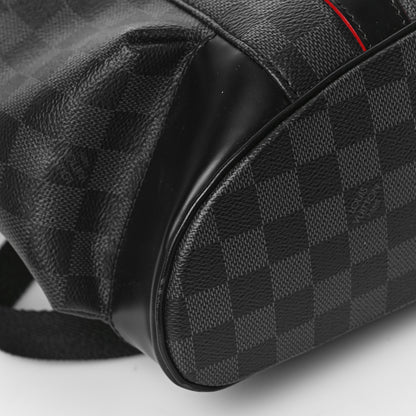 Louis Vuitton Damier Graphite Christopher PM Red 6 of 8