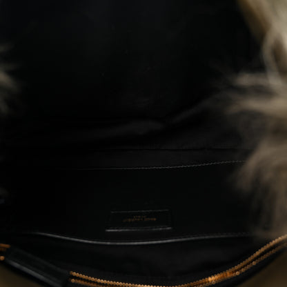 Saint Laurent Shearling Fur Medium Jamie 4.3 Olive Ranch Olive Ranch 5 of 10