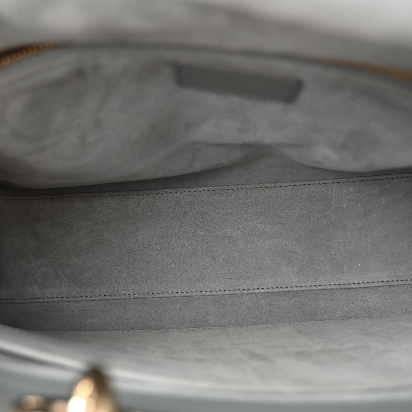 Lambskin Cannage Large Lady Dior Stone Grey