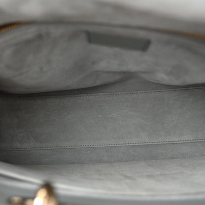 Christian Dior Lambskin Cannage Large Lady Dior Stone Grey 5 of 10