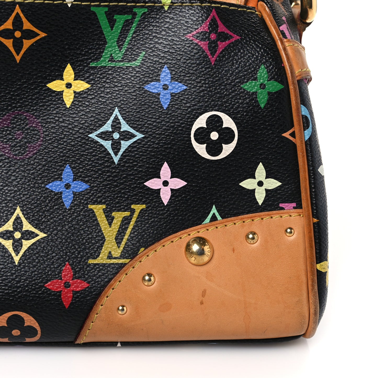 Monogram Multicolor Beverly MM Black