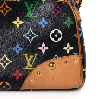 Louis Vuitton Monogram Multicolor Beverly MM Black 9 of 10