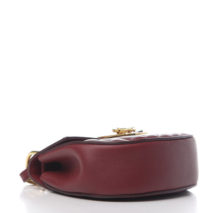 Chloe Calfskin Quilted Mini Drew Bijou Shoulder Bag Plum Purple 5 of 11
