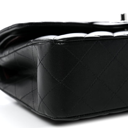 Chanel Lambskin Quilted Small Double Flap Black 9 of 12