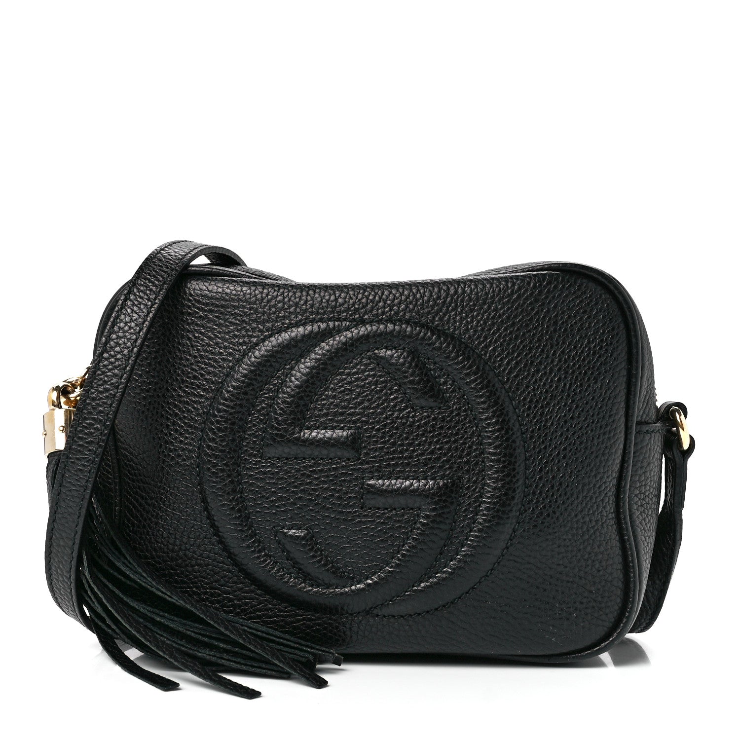 Gucci Pebbled Calfskin Small Soho Disco Bag Black 1 of 12