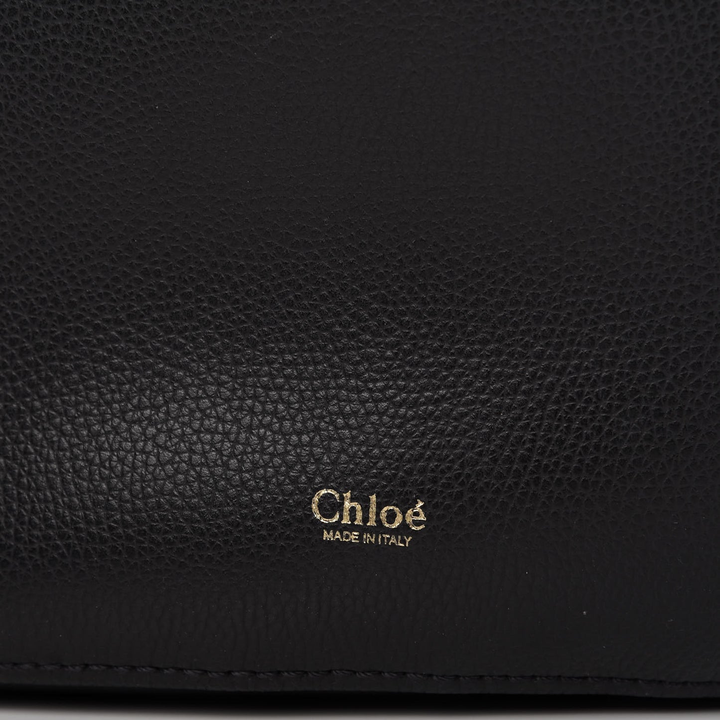 Smooth Grained Calfskin Small Aby Tote Black