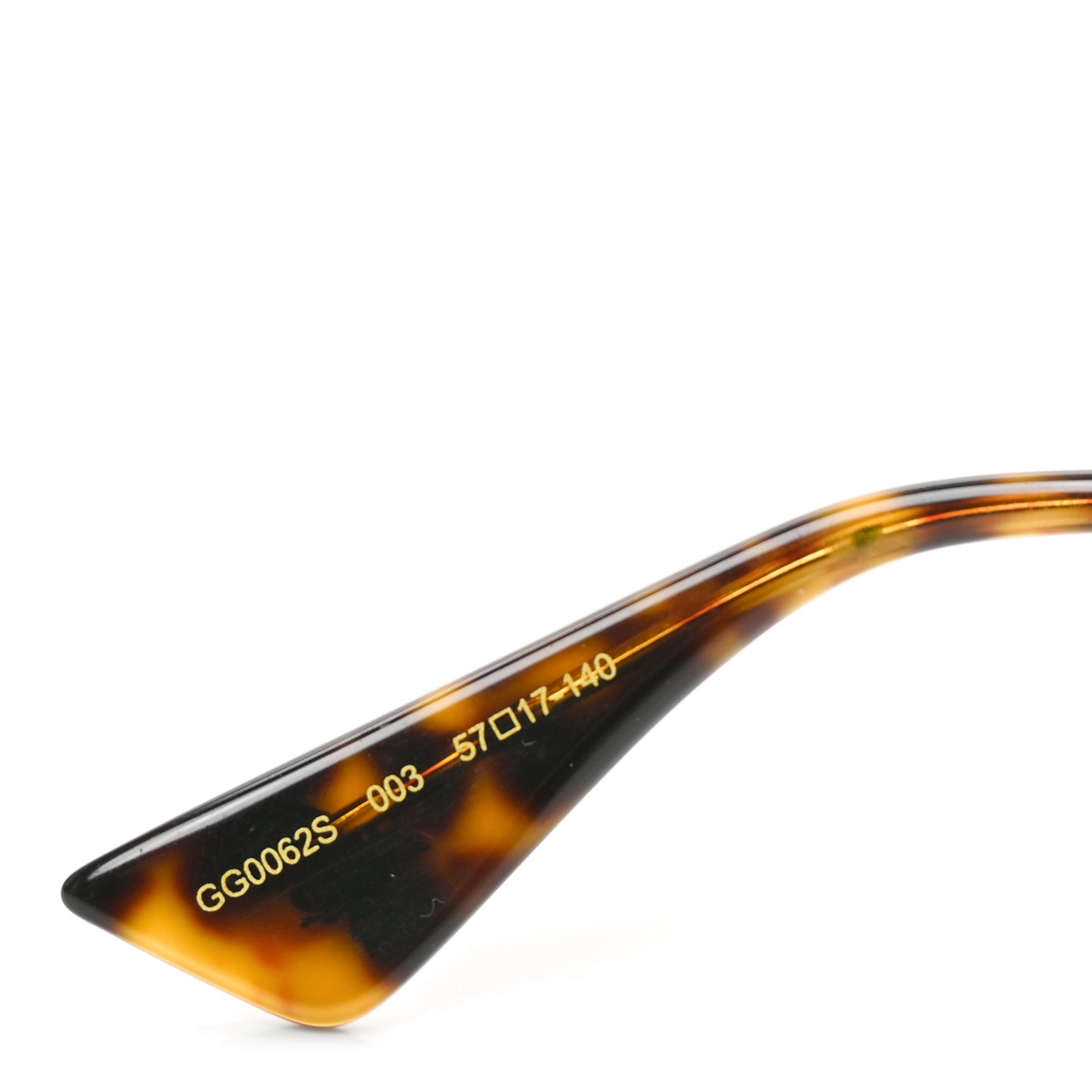 Gucci Web Aviator Sunglasses GG0062S Green Red 6 of 7