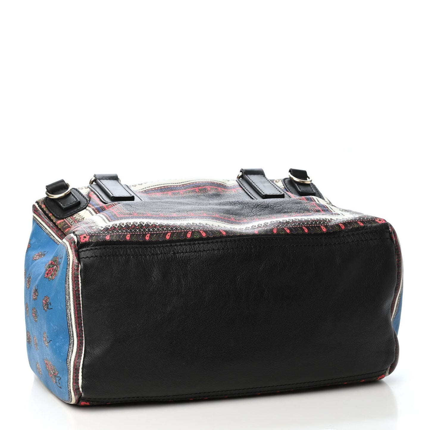 Lambskin Paisley Print Medium Pandora Brown Multicolor