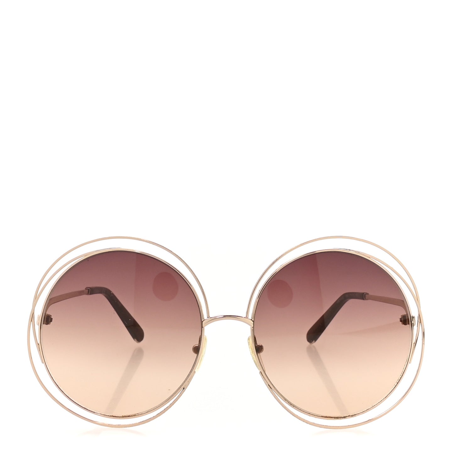 Oversized Round Carlina Oversized Round Sunglasses CE114ST Gold