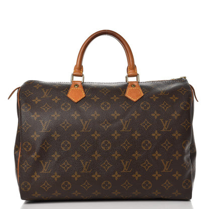 Louis Vuitton Monogram Speedy 35 1 of 19