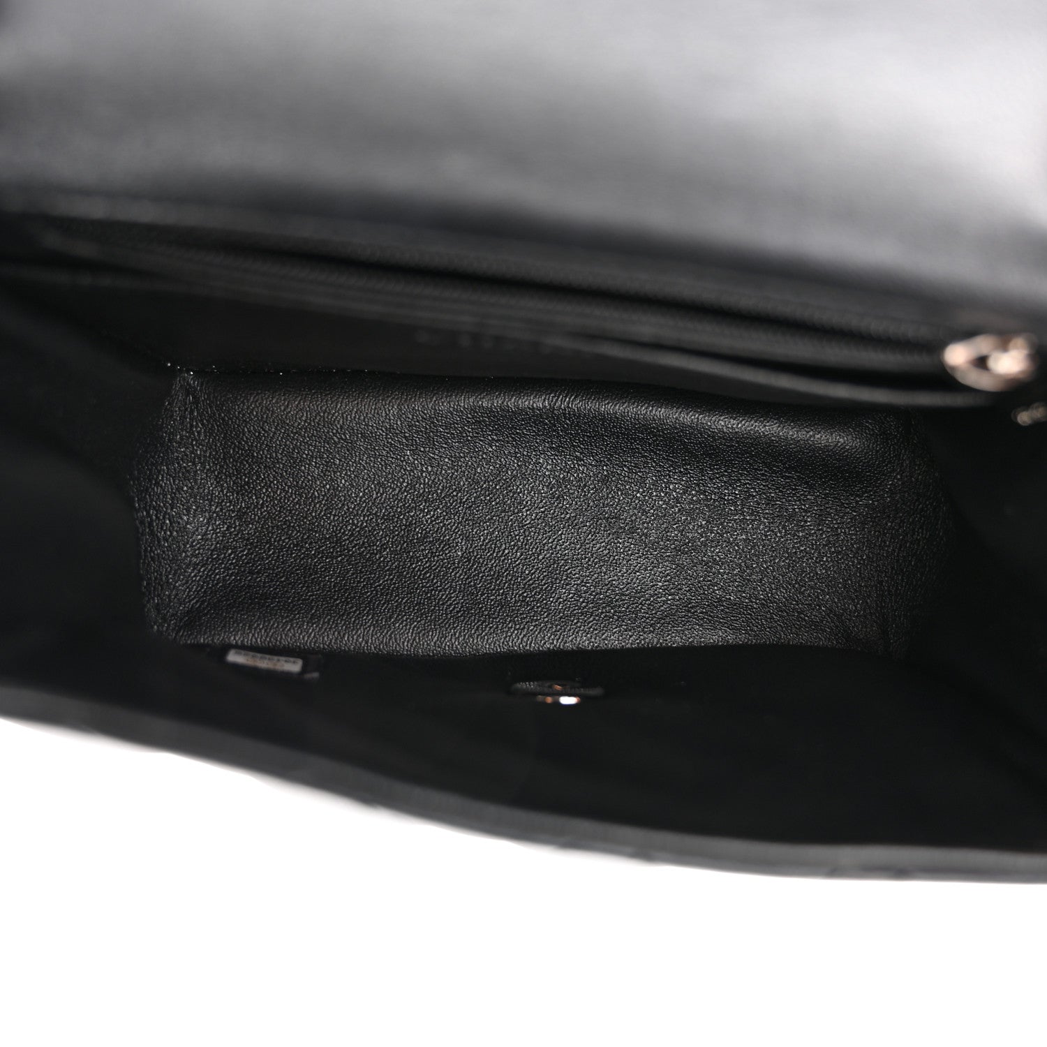 Chanel Lambskin Quilted Mini Square Flap Black 5 of 12