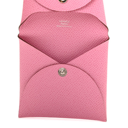 Hermes Epsom Bastia Coin Purse 5P Pink 5 of 7