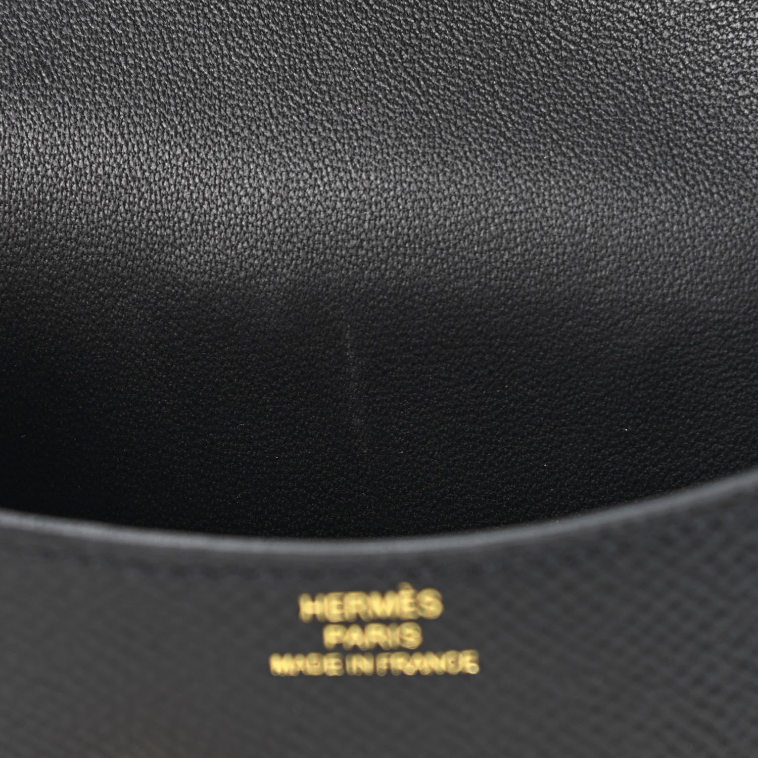 Hermes Epsom Constance Slim Wallet Black 10 of 11
