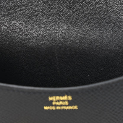 Hermes Epsom Constance Slim Wallet Black 10 of 11