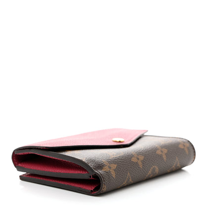 Louis Vuitton Monogram Pallas Compact Wallet Dahlia 4 of 10