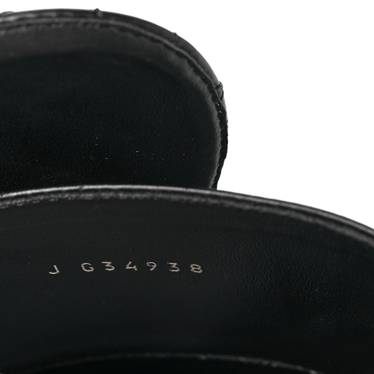 Chanel Calfskin Quilted CC Boots 39.5 Black 7 of 7