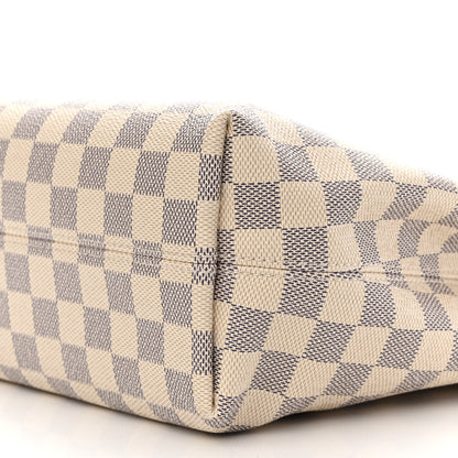 Louis Vuitton Damier Azur Graceful PM Rose Ballerine 9 of 9