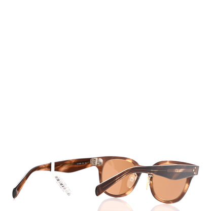 Celine Acetate Studded Sunglasses CL 41459 Beige 4 of 8