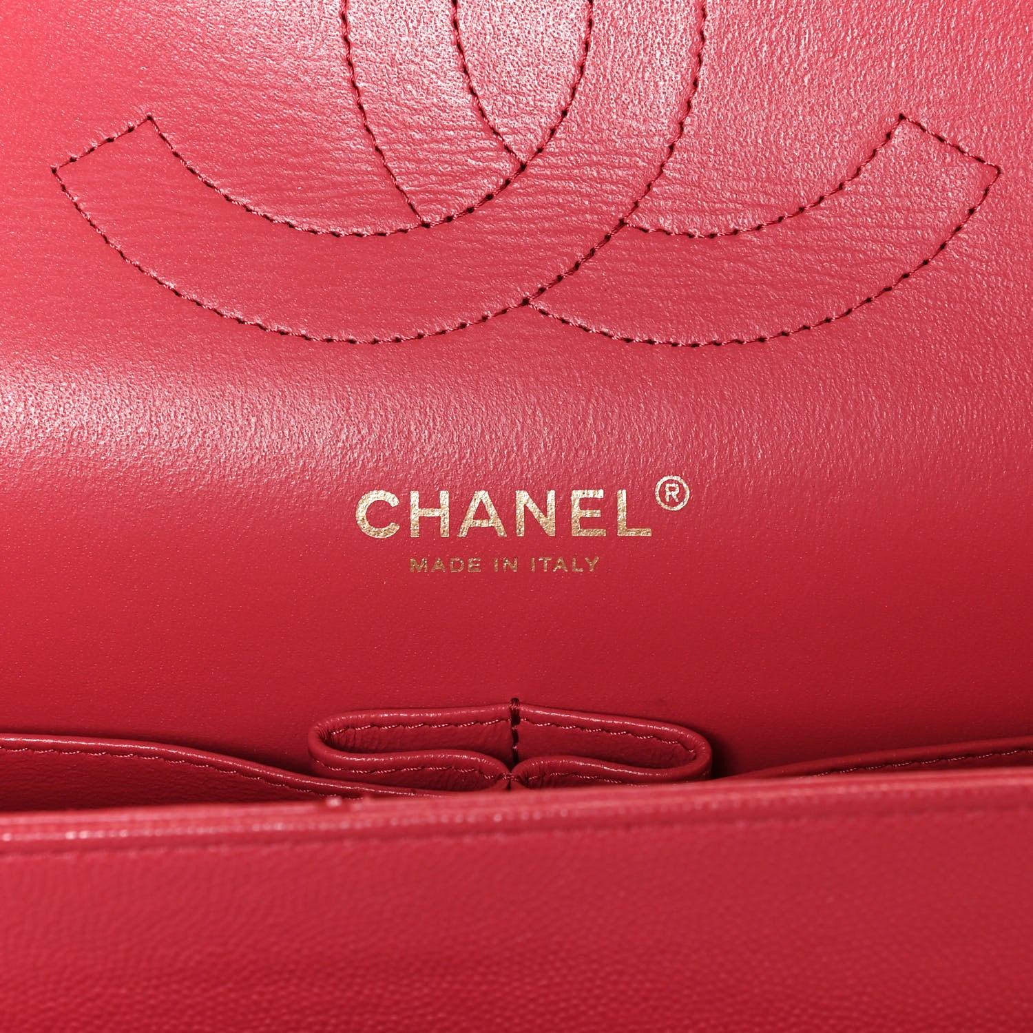 Chanel Caviar Quilted Jumbo Double Flap Dark Pink 6 of 12