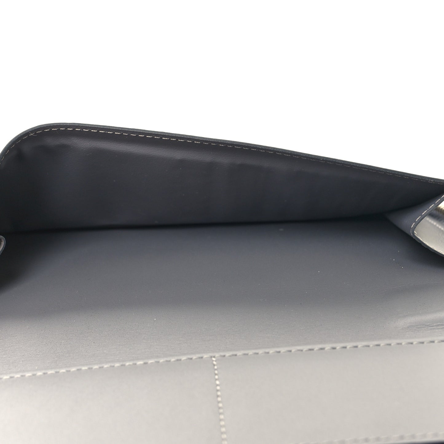 Monogram Mirror Zippy Wallet Silver