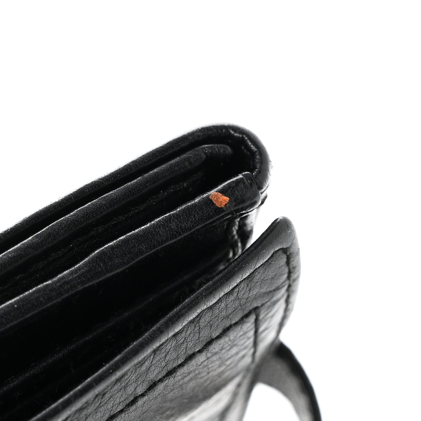 Calfskin Hysteria French Wallet Black