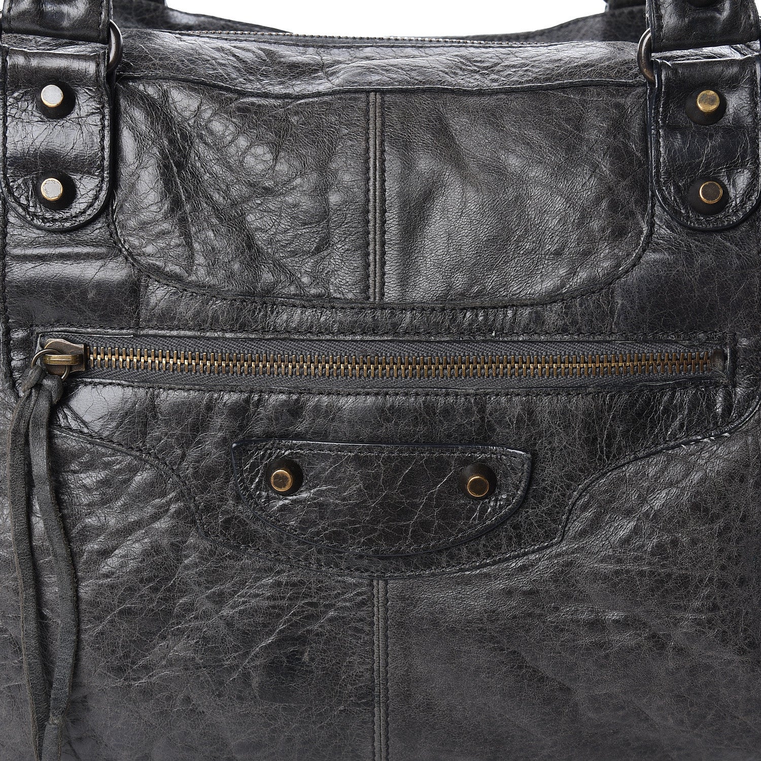 Balenciaga Chevre Classic Hardware Work Plomb 10 of 25