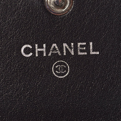 Chanel Caviar Timeless CC Large Gusset Flap Wallet Black 6 of 10