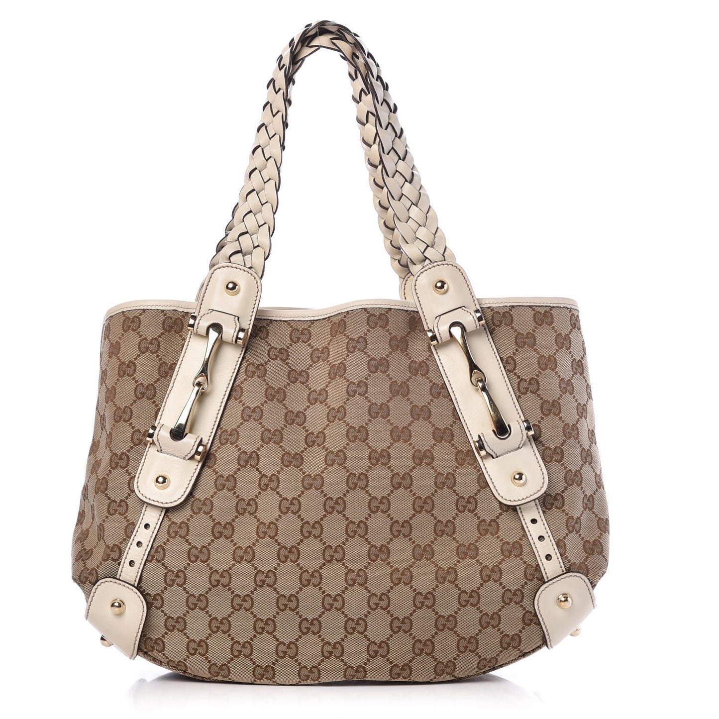 Monogram Small Pelham Shoulder Bag Off White