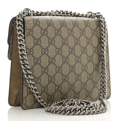 Gucci GG Supreme Monogram Mini Dionysus Shoulder Bag Taupe 3 of 15