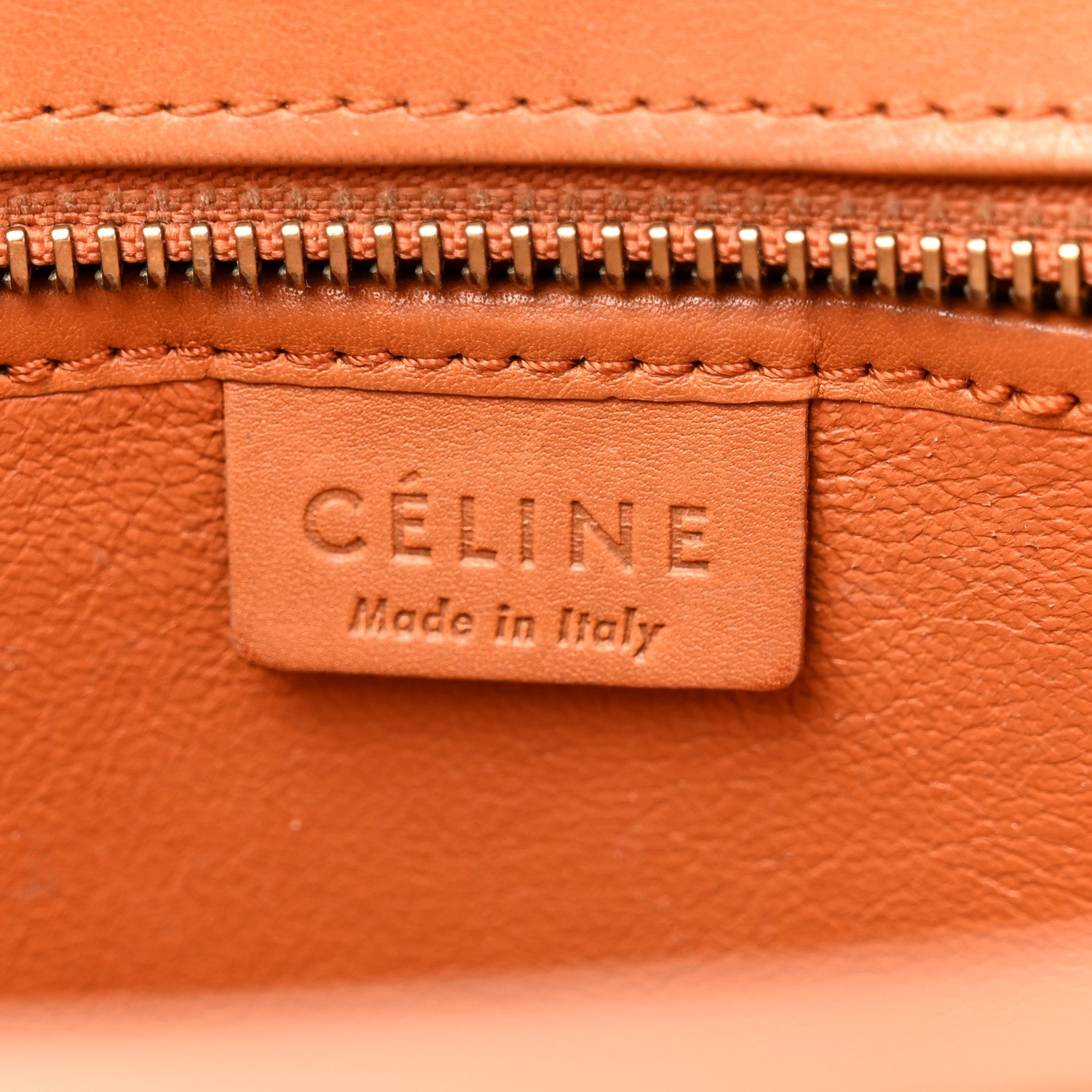 Celine Smooth Calfskin Nano Luggage Light Copper 5 of 14