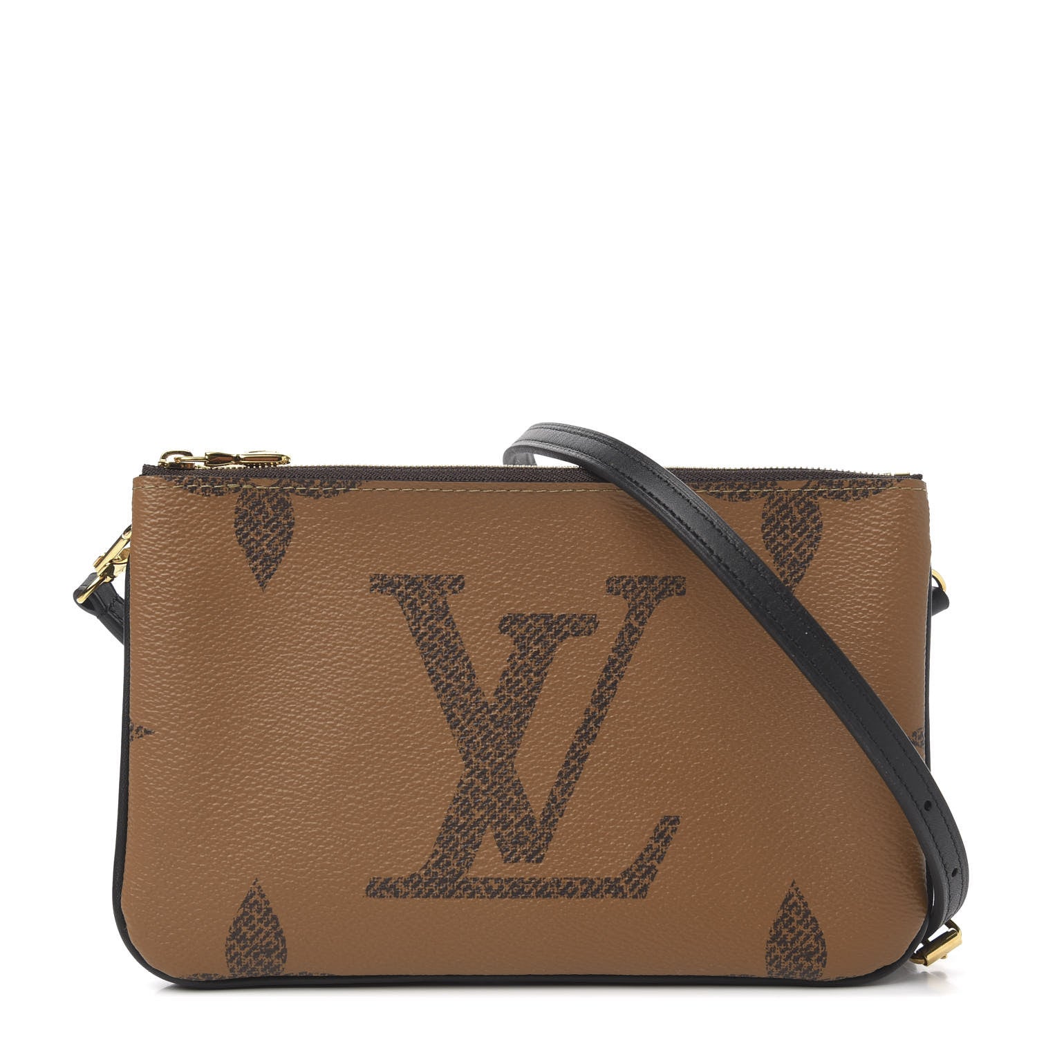 Louis Vuitton Reverse Monogram Giant Double Zip Pochette 1 of 10