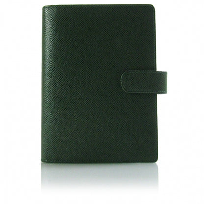Louis Vuitton Taiga Agenda Medium Ring Green 1 of 7