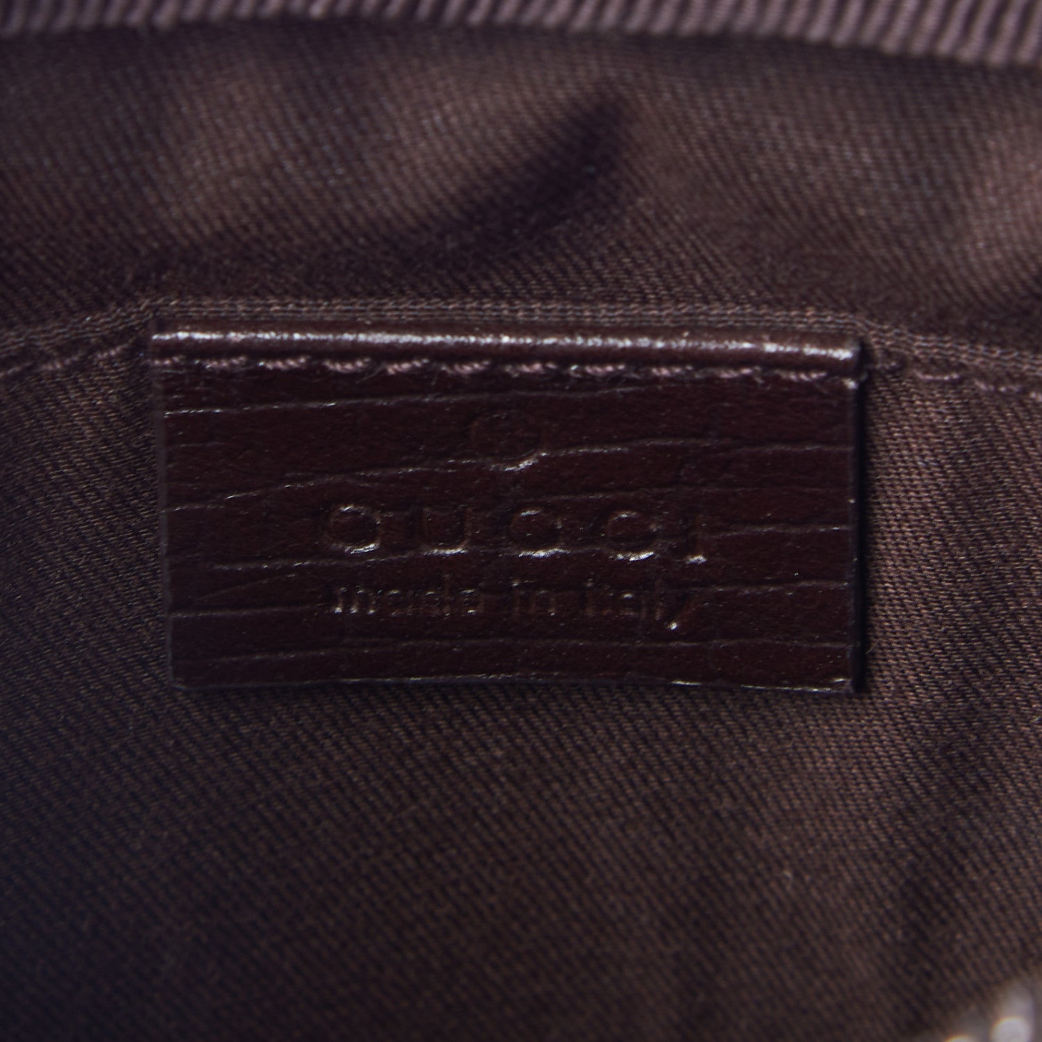 Gucci GG Plus Monogram Messenger Bag Ebony 8 of 9