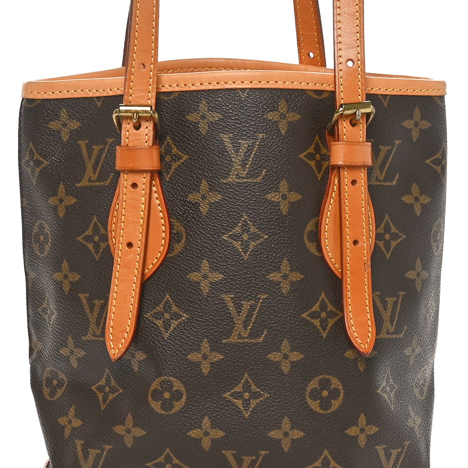 Louis Vuitton Monogram Petit Bucket 23 7 of 9