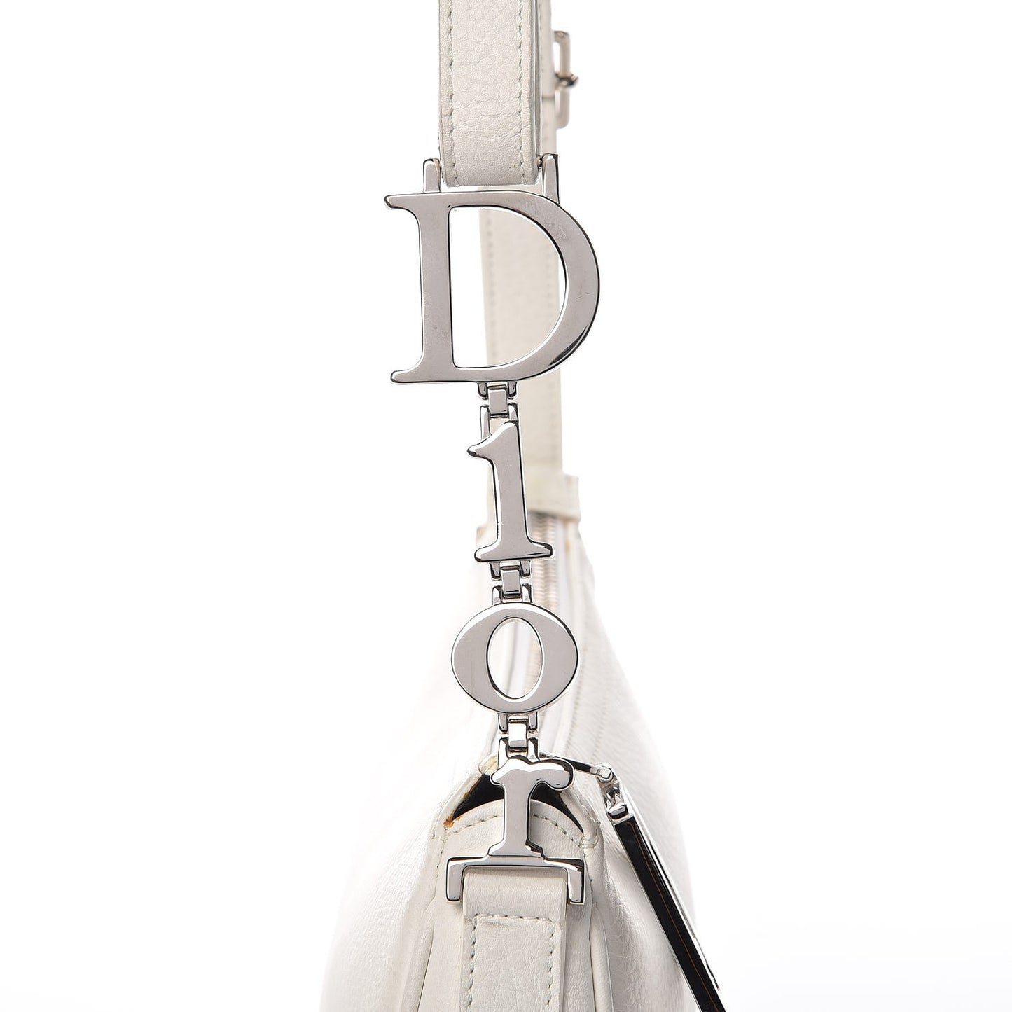 Calfskin Shoulder Bag White